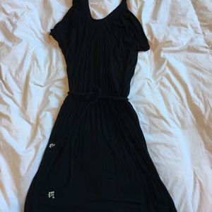 Lightweight Black Jersey Dress Size M